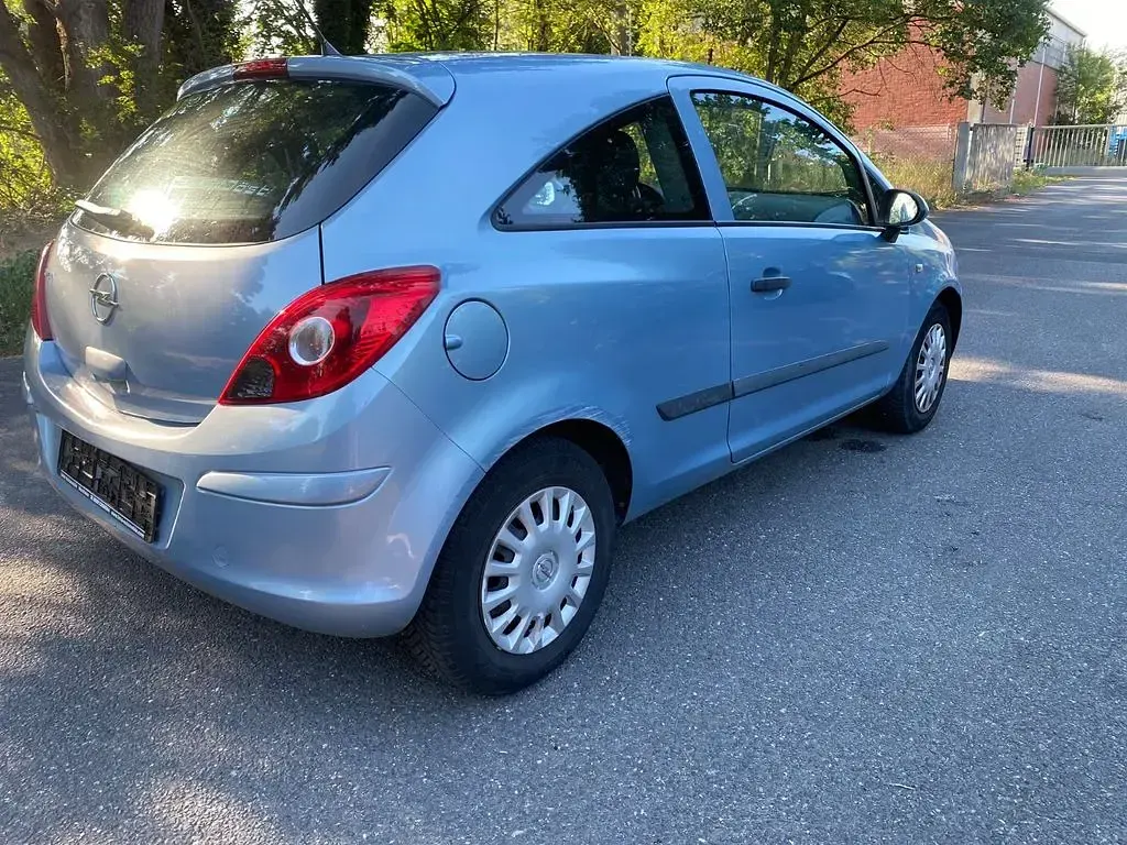 Gebraucht Opel Corsa Basis 60 PS (44 kW) 2007 Blau Kleinwagen