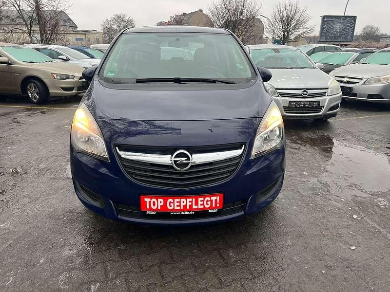 Gebraucht Opel Meriva Selection 101 PS (74 kW) 2015 Royal blau (s2) Van / Kleinbus