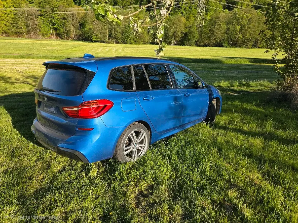 Gebraucht BMW 218 Gran Tourer M Sport 140 PS (102 kW) 2019 Blau Van / Kleinbus