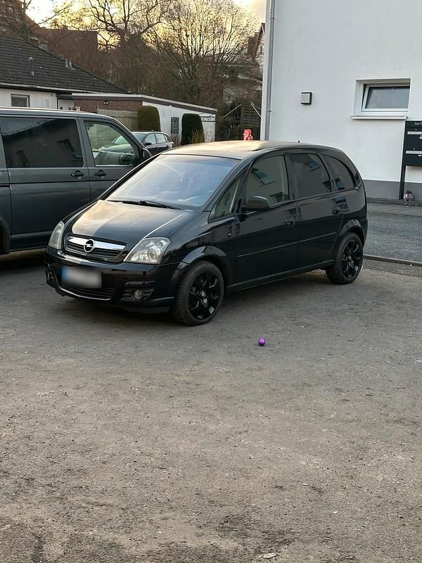 Gebraucht Opel Meriva 100 PS (73 kW) 2010 Schwarz Van / Kleinbus