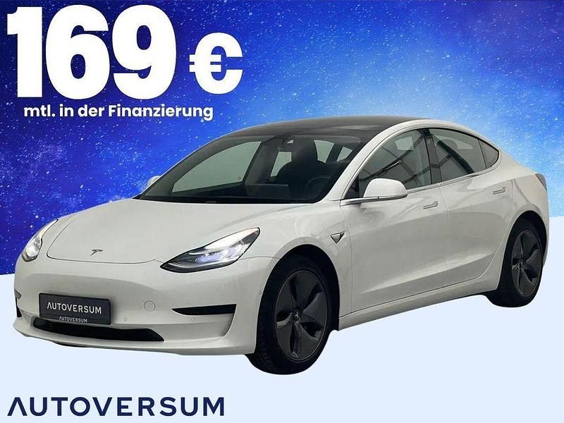 Weiß Gebraucht 2020 Tesla Model 3 Standard Range Plus Limousine | 21.885 € (Fairer Preis) - Bild 1/3