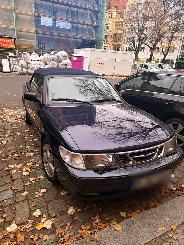 Occasion Saab 9-3 Cabriolet 131 ch (96 kW) 1999 Bleue Cabriolet