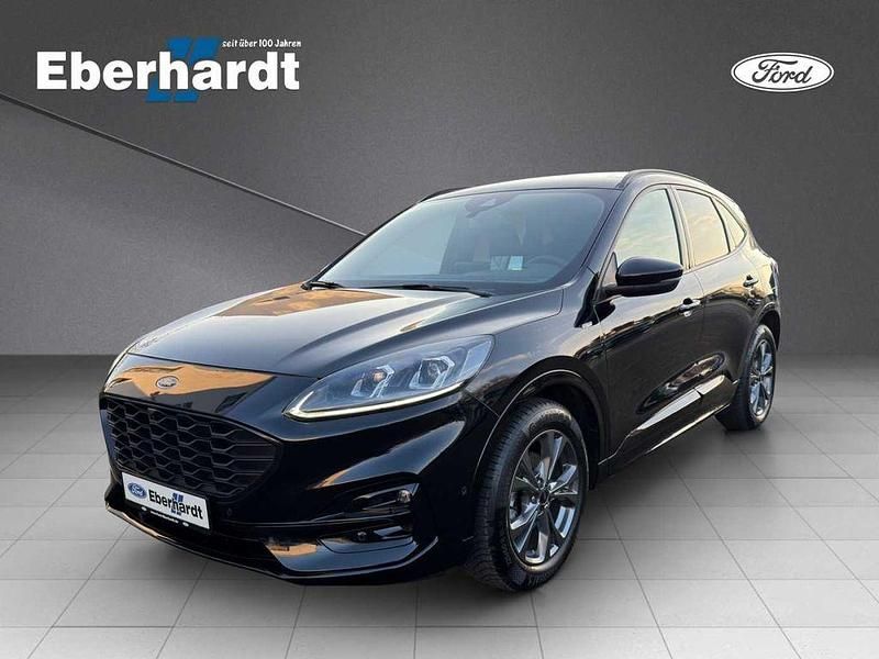 Obsidianschwarz metallic Gebraucht 2022 Ford Kuga ST-Line SUV | 20.990 € (Fairer Preis) - Bild 1/4