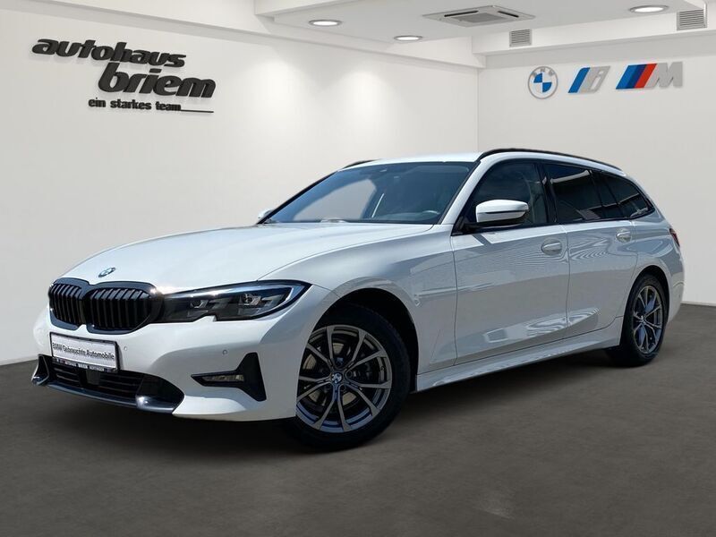 Alpinweiß uni Gebraucht 2020 BMW 318 Sport Line Kombi | 18.600 € (Superpreis) - Bild 1/4