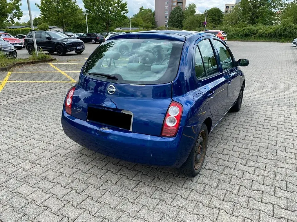 Gebraucht Nissan Micra 80 PS (58 kW) 2004 Blau Kleinwagen