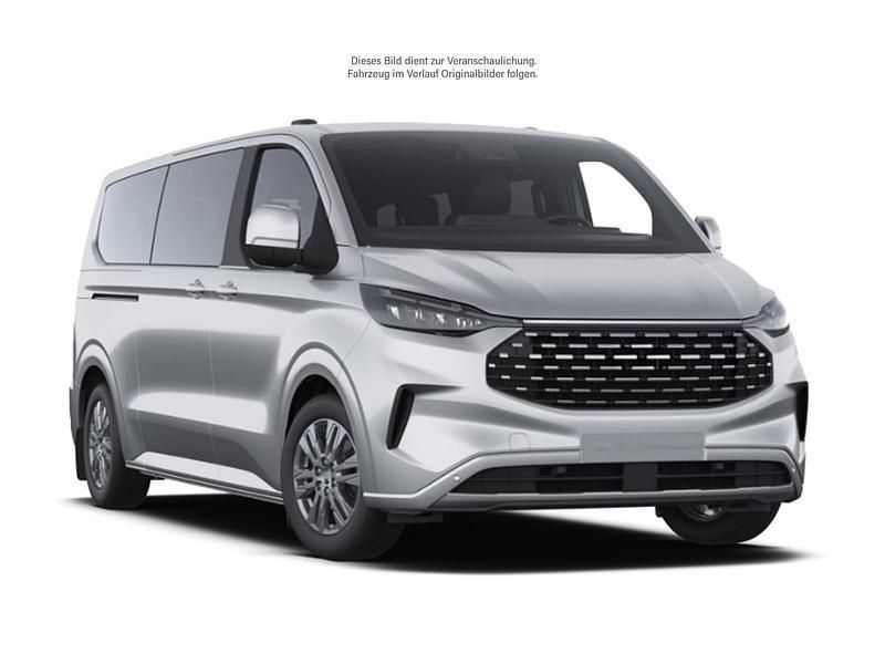 Moondustsilber metallic Neu 2025 Ford Tourneo Custom Titanium Van / Kleinbus | 51.579 € (Guter Preis) - Bild 1/1