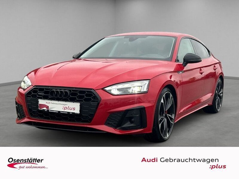 Rot Gebraucht 2022 Audi A5 Sportback S-Line Limousine | 42.980 € (Etwas zu teuer) - Bild 1/4