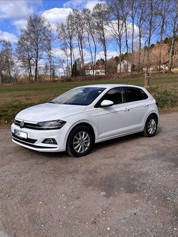 Gebraucht VW Polo Highline 110 PS (80 kW) 2021 Weiß Kleinwagen