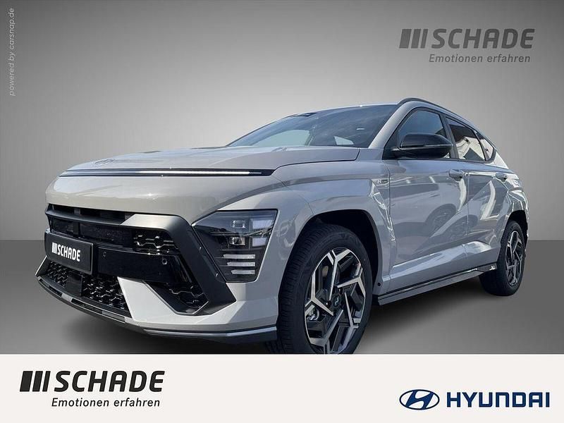 Grau Neu 2025 Hyundai Kona N Line SUV | 35.950 € (Teuer) - Bild 1/4