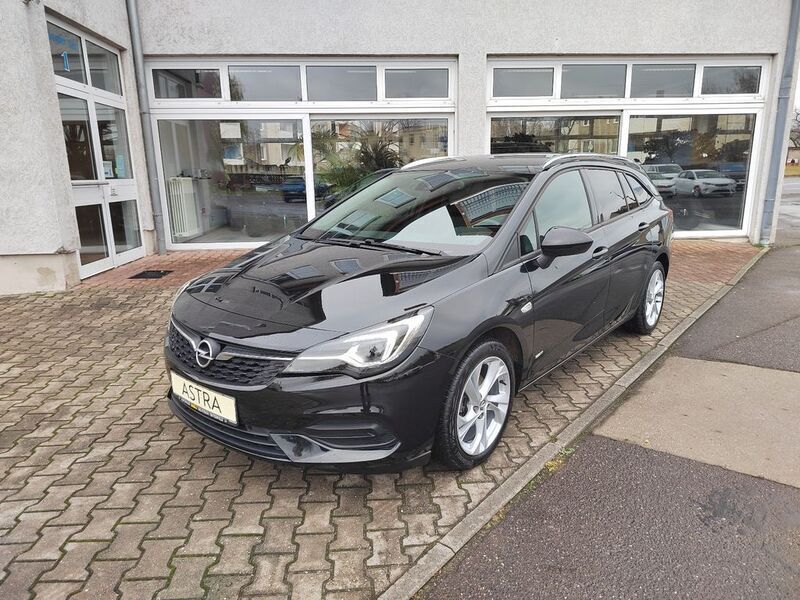 Gebraucht Opel Astra Design & Tech 131 PS (96 kW) 2021 Schwarz Kombi