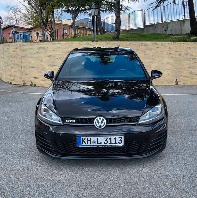 Gebraucht VW Golf VII GTD 184 PS (135 kW) 2015 Schwarz Limousine