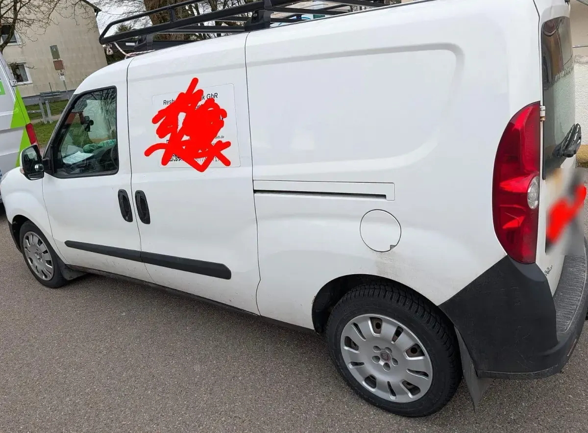 Gebraucht Fiat Doblò Pop 101 PS (74 kW) 2012 Weiß Van / Kleinbus