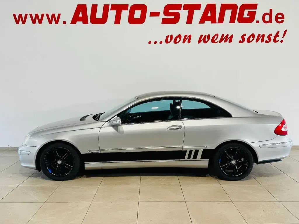 Gebraucht Mercedes CLK200 163 PS (119 kW) 2004 Silber Coupé