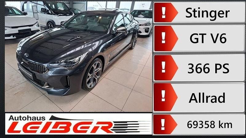 Gebraucht Kia Stinger 370 PS (272 kW) 2019 Grau Kleinwagen