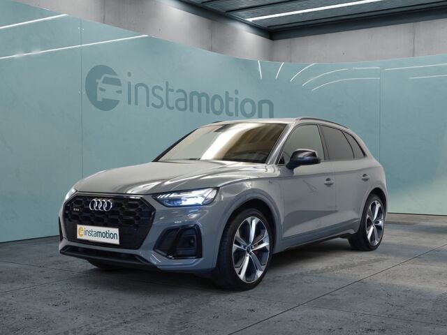 Grau Gebraucht 2021 Audi SQ5 Sport SUV | 55.099 € (Teuer) - Bild 1/2