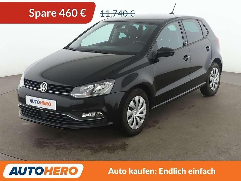 Ebenholzschwarz Gebraucht 2017 VW Polo Sound Kleinwagen | 11.280 € (Fairer Preis) - Bild 1/3