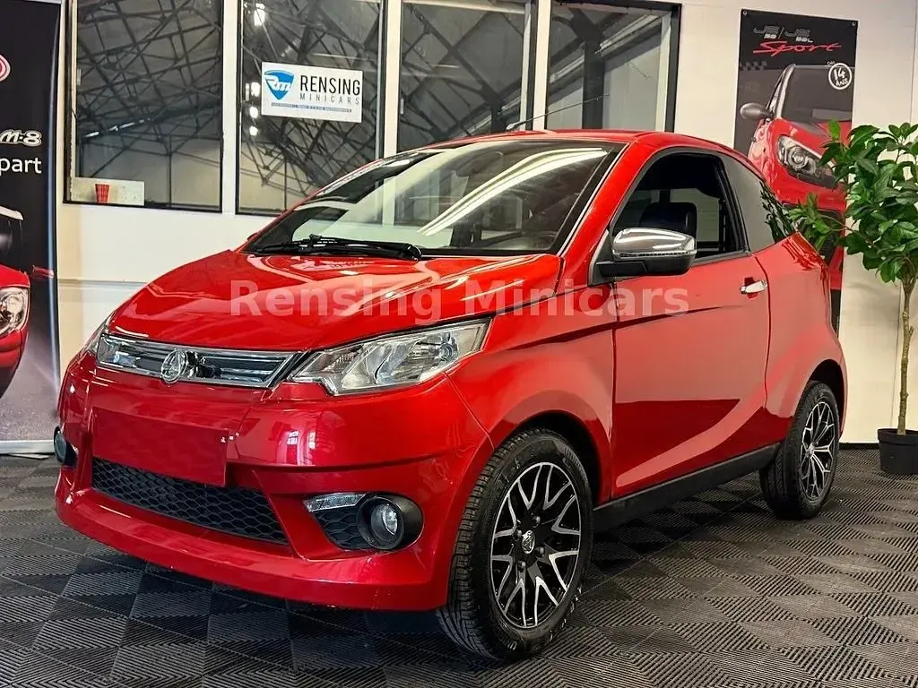 Brugt Aixam Microcar Premium 2018 Rød Hatchback