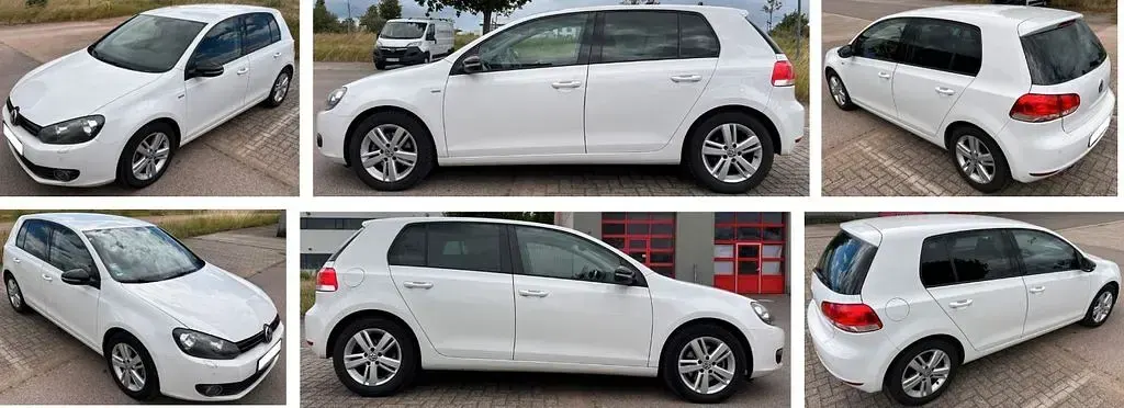 Gebraucht VW Golf VII Match 122 PS (89 kW) 2012 Weiß Limousine