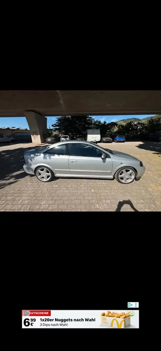 Gebraucht Opel Astra 147 PS (108 kW) 2002 Silber Coupé