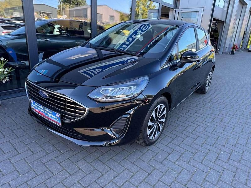 Schwarz Gebraucht 2022 Ford Fiesta Titanium Kleinwagen | 17.290 € (Guter Preis) - Bild 1/4