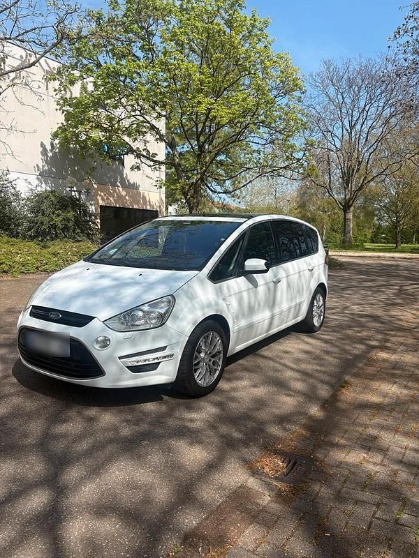 Gebraucht Ford S-MAX S 203 PS (149 kW) 2010 Weiß Van / Kleinbus