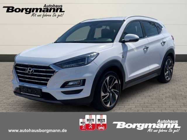Weiss Gebraucht 2021 Hyundai Tucson Premium SUV | 28.990 € (Fairer Preis) - Bild 1/4
