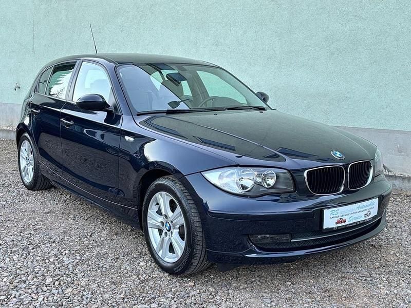 Gebraucht BMW 116 Advantage 122 PS (89 kW) 2009 Blau Kleinwagen