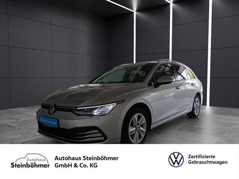 Reflexsilber (silber) Gebraucht 2021 VW Golf VIII Life Kombi | 16.995 € (Guter Preis) - Bild 1/4