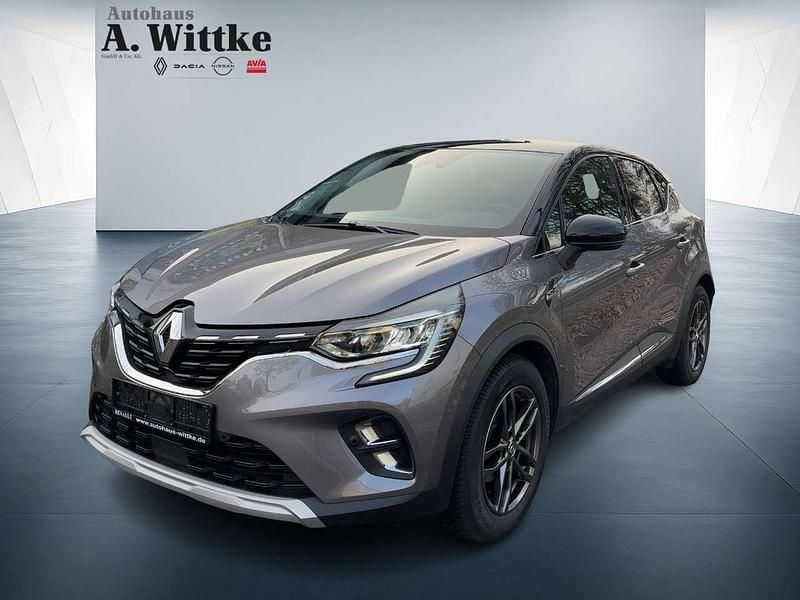 Grau kng + schwarz gne Gebraucht 2021 Renault Captur Intens SUV | 17.500 € (Fairer Preis) - Bild 1/4