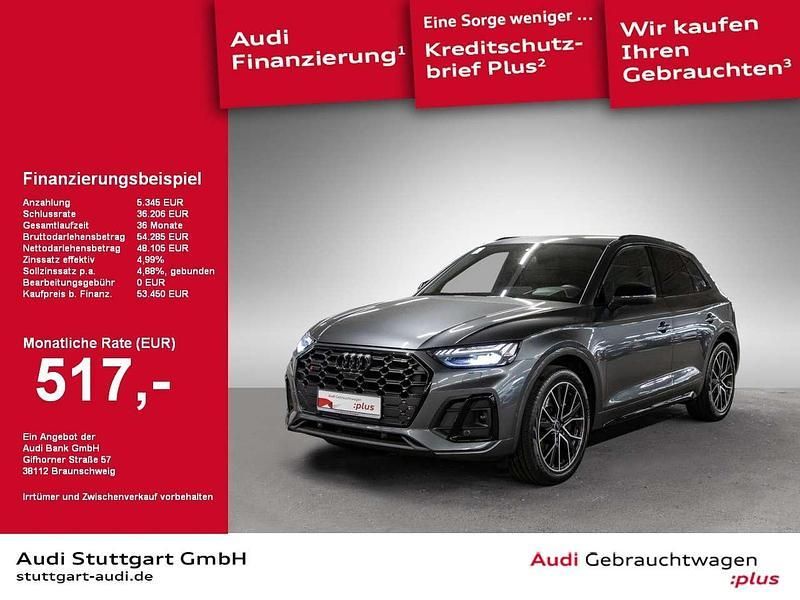 Daytonagrau perleffekt Gebraucht 2022 Audi SQ5 Ambiente SUV | 53.450 € (Fairer Preis) - Bild 1/2