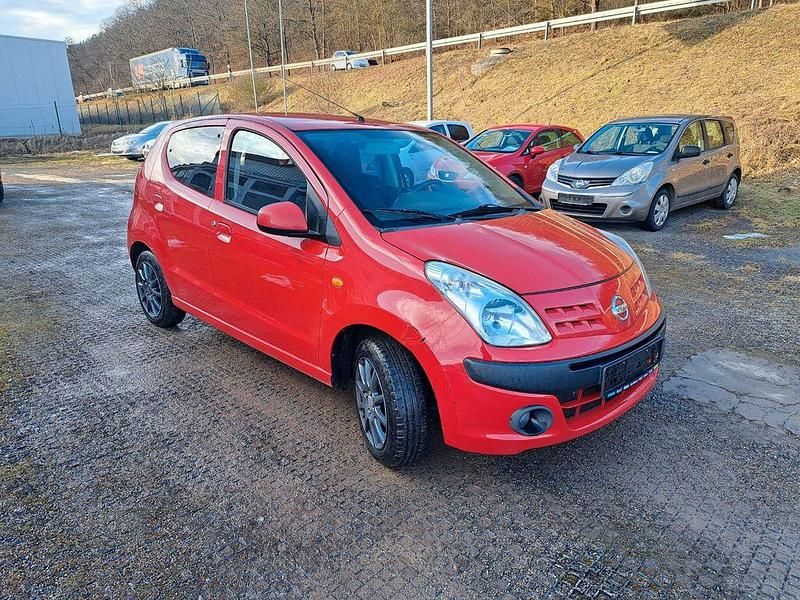 Gebraucht Nissan Pixo Acenta 68 PS (50 kW) 2009 Rot Kleinwagen