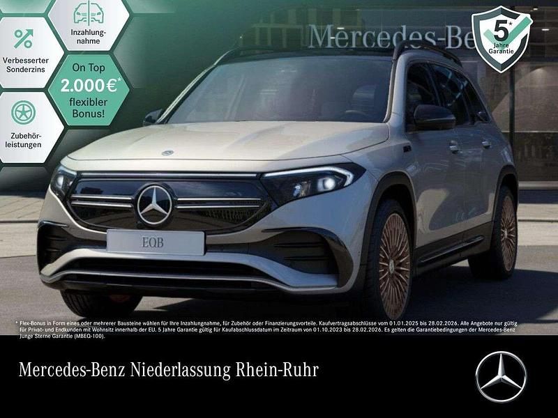 Silber Gebraucht 2022 Mercedes EQB350 Electric Art SUV | 36.890 € (Teuer) - Bild 1/3