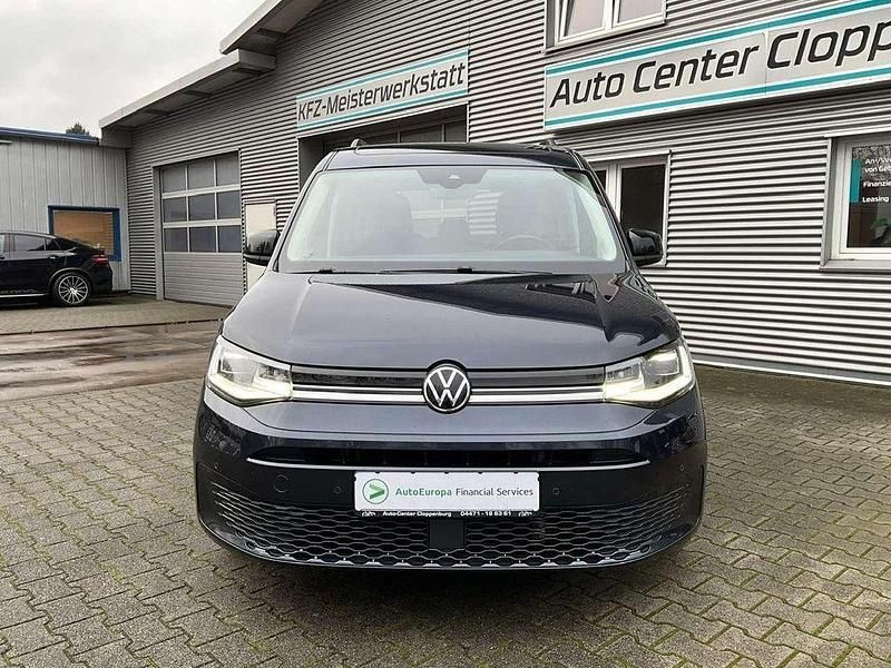 Gebraucht VW Caddy Move 122 PS (89 kW) 2021 Starlight blue metallic Van / Kleinbus
