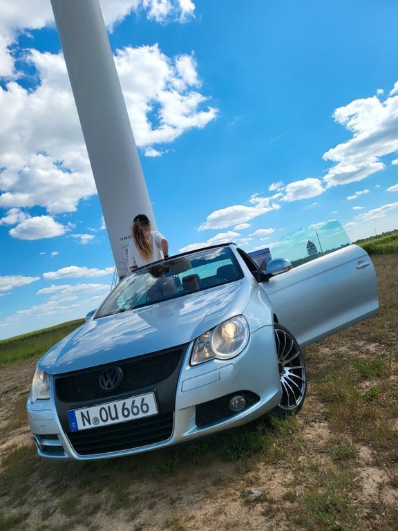 Silber Gebraucht 2008 VW Eos Cabrio | 4.500 € (Superpreis) - Bild 1/4