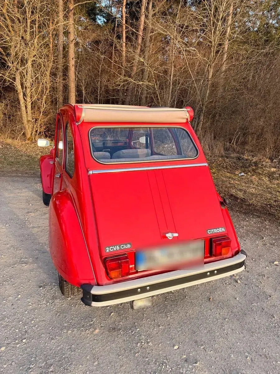 Gebraucht Citroën 2CV 27 PS (19 kW) 1989 Rot Limousine