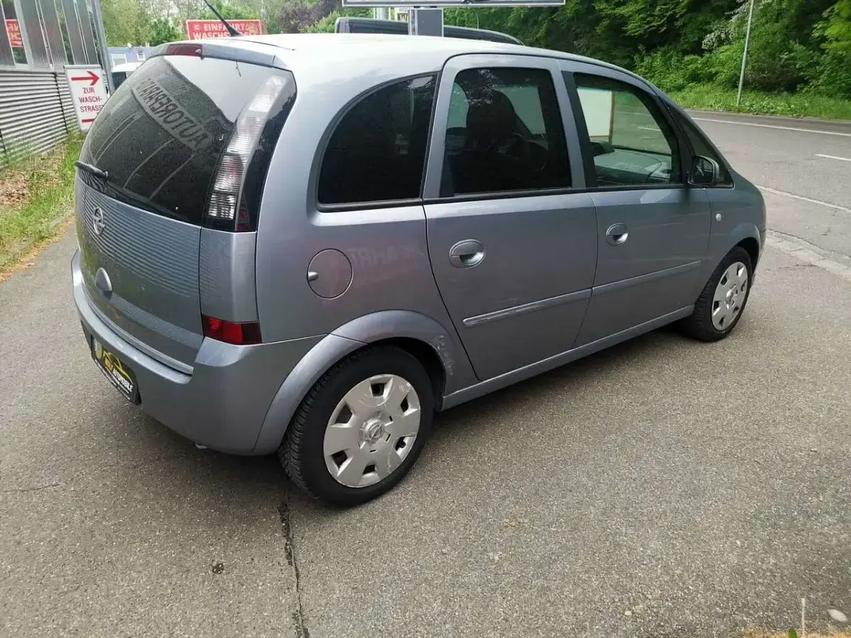 Gebraucht Opel Meriva Edition 105 PS (77 kW) 2005 Bosa nova blau Van / Kleinbus