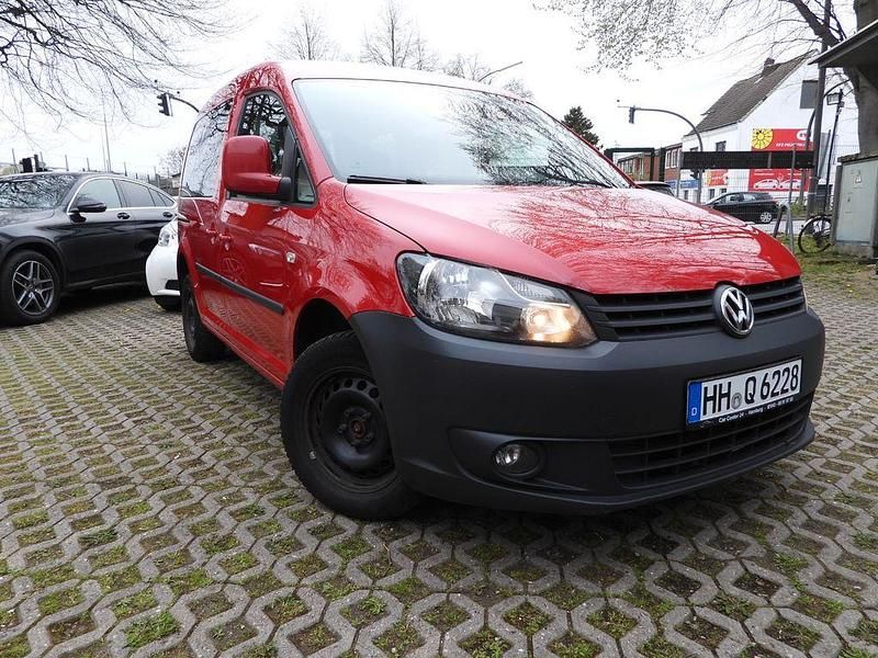 Gebraucht VW Caddy Trendline 105 PS (77 kW) 2011 Rot Van / Kleinbus