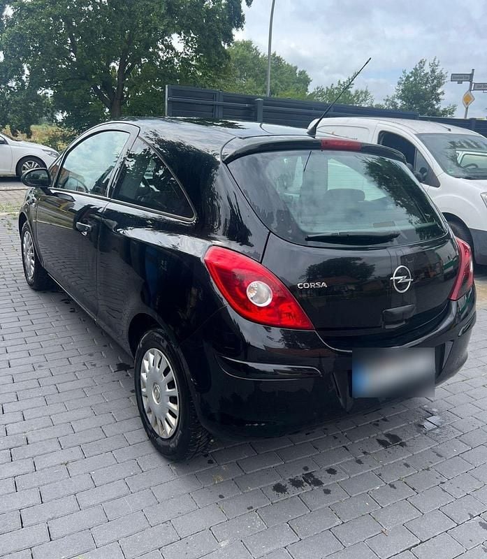 Gebraucht Opel Corsa 2008 Schwarz Kleinwagen