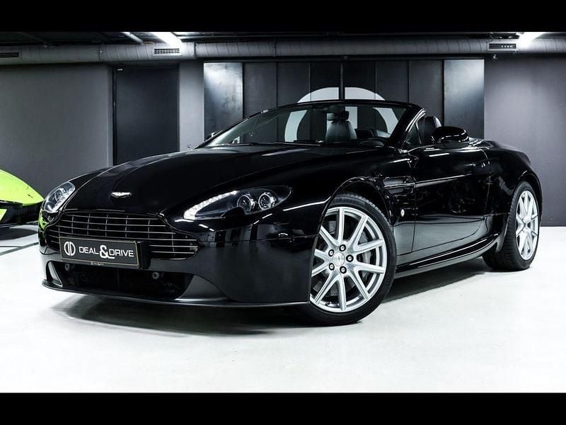 Schwarz Gebraucht 2014 Aston Martin V8 Vantage Cabrio | 89.999 € (Fairer Preis) - Bild 1/4