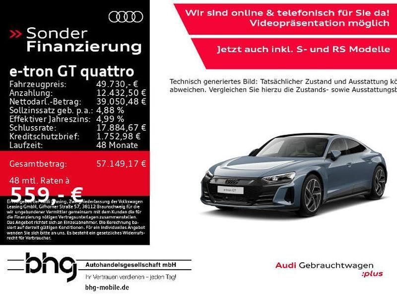 Grau Gebraucht 2021 Audi e-tron Ambiente SUV | 49.730 € (Superpreis) - Bild 1/4