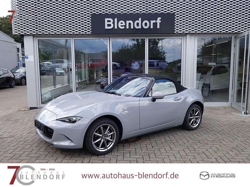 Grau Gebraucht 2025 Mazda MX5 Exclusive-Line Cabrio | 30.240 € (Guter Preis) - Bild 1/3