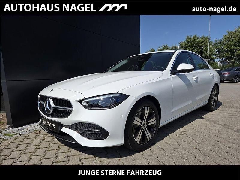 Weiß Gebraucht 2024 Mercedes C180 Avantgarde Limousine | 35.769 € (Guter Preis) - Bild 1/4