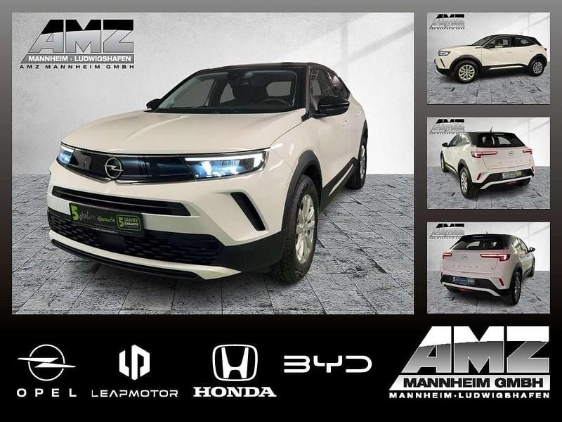 Lack weiss banquise/typ aussen Gebraucht 2023 Opel Mokka-e Edition SUV | 16.650 € (Superpreis) - Bild 1/4
