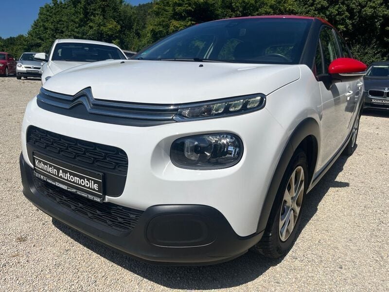 Weiß Gebraucht 2018 Citroën C3 Feel Kleinwagen | 7.490 € (Fairer Preis) - Bild 1/4