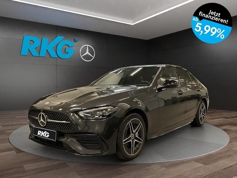 Grau Gebraucht 2022 Mercedes C300e AMG Limousine | 37.750 € (Etwas zu teuer) - Bild 1/4