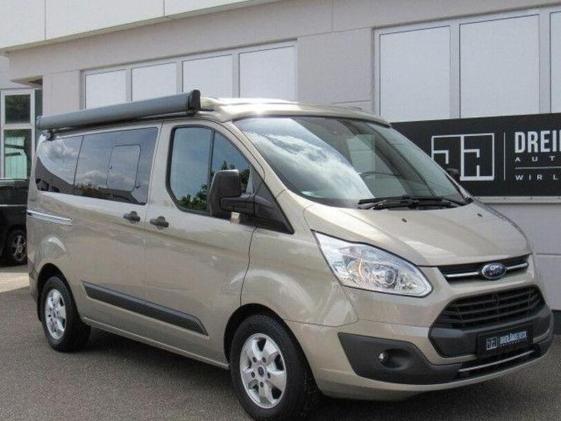 Gebraucht Ford Transit Custom Nugget 170 PS (125 kW) 2017 Silber Van / Kleinbus