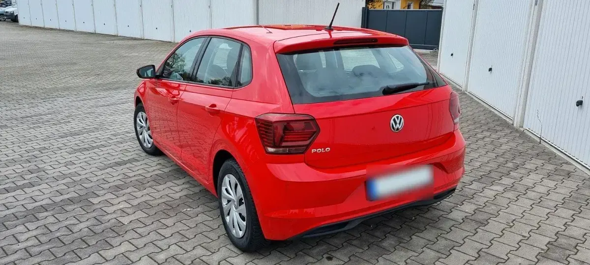 Gebraucht VW Polo 75 PS (55 kW) 2018 Rot Kleinwagen