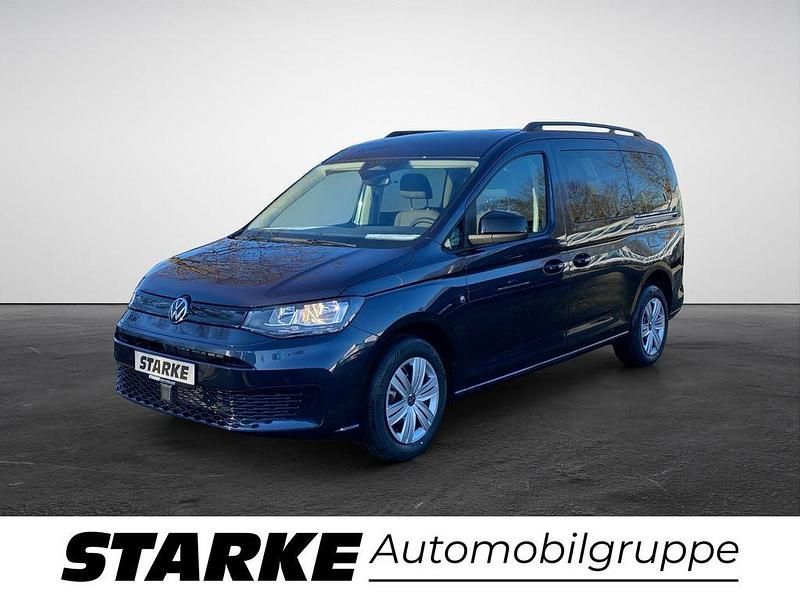Blau (starlight blue metallic) Neu 2025 VW Caddy Maxi Family Van / Kleinbus | 33.790 € (Superpreis) - Bild 1/4