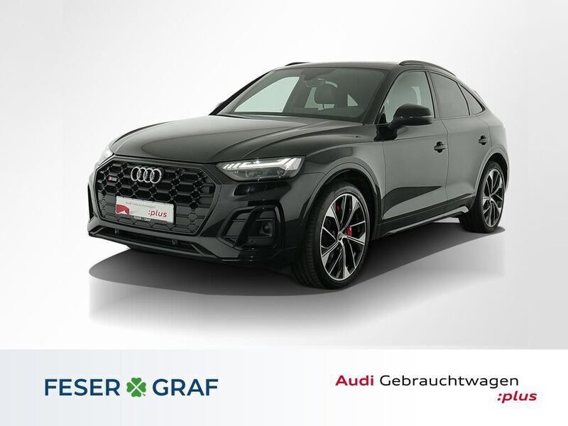 Mythosschwarz metallic Gebraucht 2022 Audi SQ5 Sportback Ambiente SUV | 50.886 € (Guter Preis) - Bild 1/4