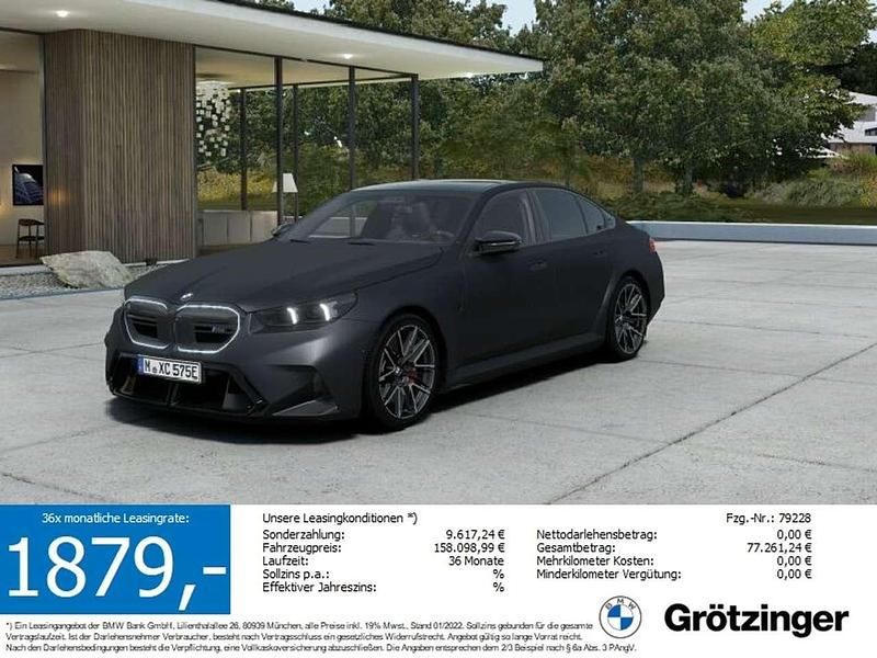 Bmw individual frozen deep gre Neu 2025 BMW M5 Limousine | 139.299 € (Superpreis) - Bild 1/4